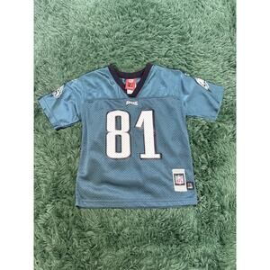 Reebok NFL Philadelphia Eagles Terrell Owens 81 Youth Large L Jersey Gree